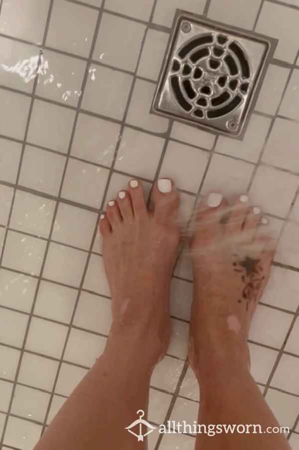 Rinsing My Feet...nothing Sexy