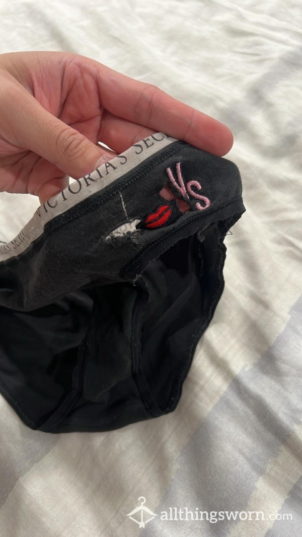 Ripped, Smelly, Old, Well-Worn Victorias Secret Panties !!! 💋