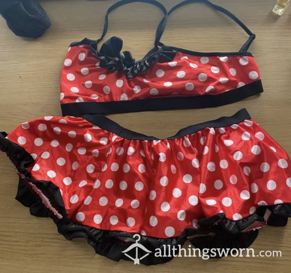 Couple Role-Play Well Used Lingerie Set Needs New Home