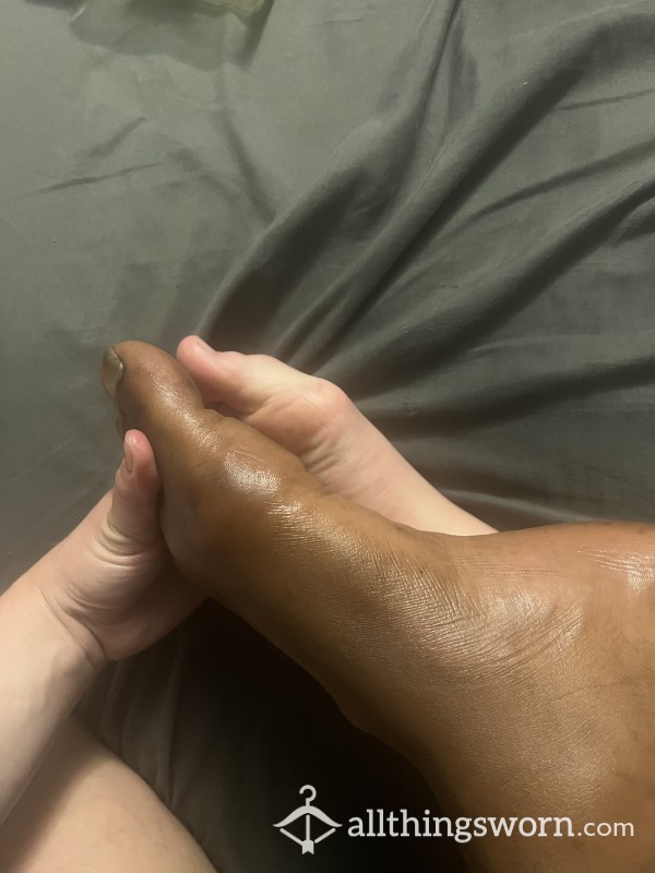 Roommate Foot Massage
