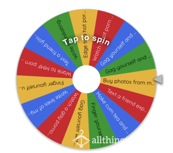 Extreme Task Wheel (Choose Your Own Kinks)