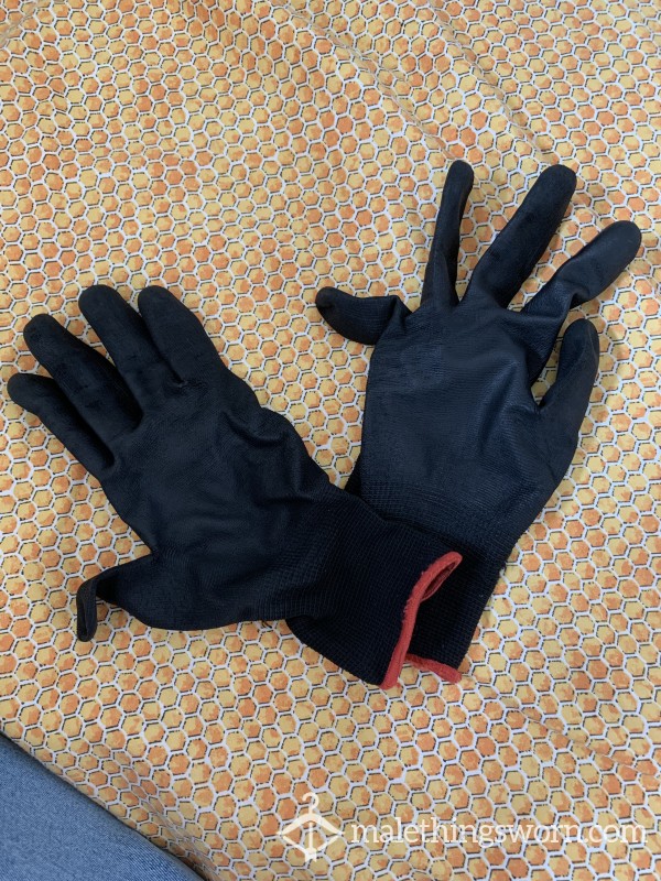 Rubberised Work Gloves