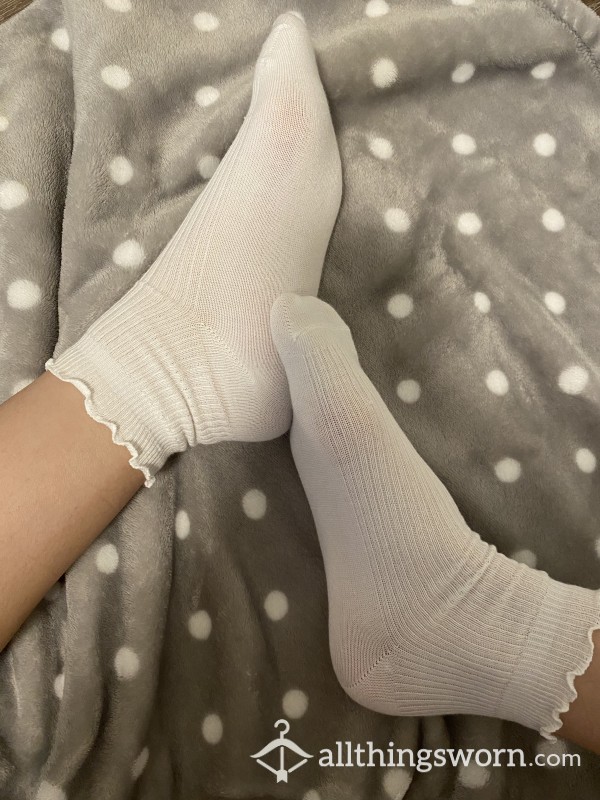 Ruffled White Socks (how Dirty Can I Get Them?)