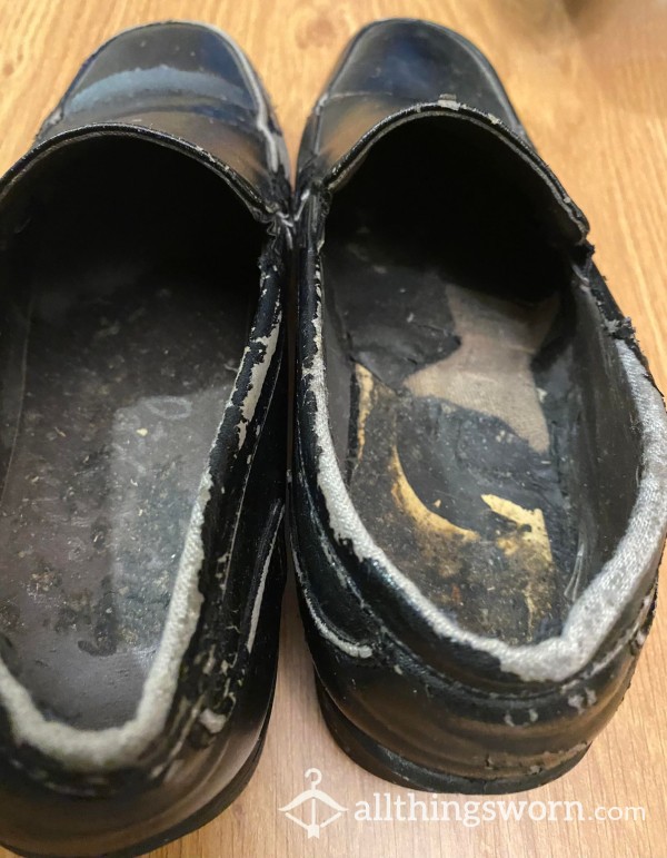 Ruined Well-worn Teaching Work Shoes