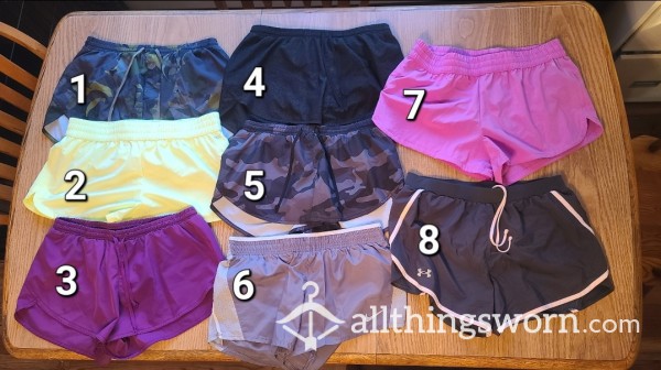 Running Shorts With Built In Panties