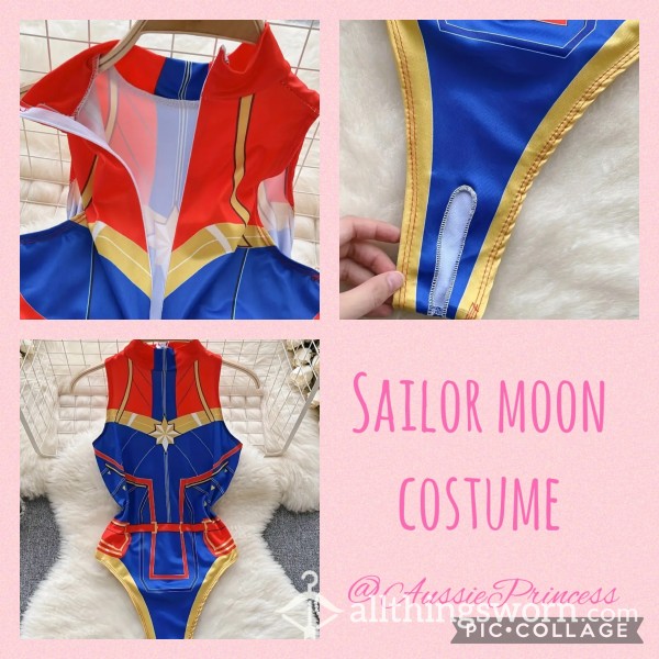 Sailor Moon Roleplay Costume 🌙 Open Crotch
