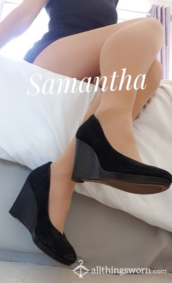 Sams Sexy Wedges, Cums With 2 Minute Video. Tell Me How We Can Make This Happen 😋