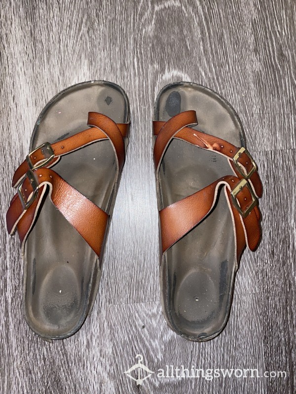 Sandals With Footprint
