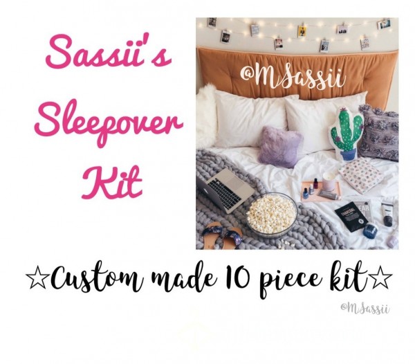 Sassii's Sleepover Kit 💋😴
