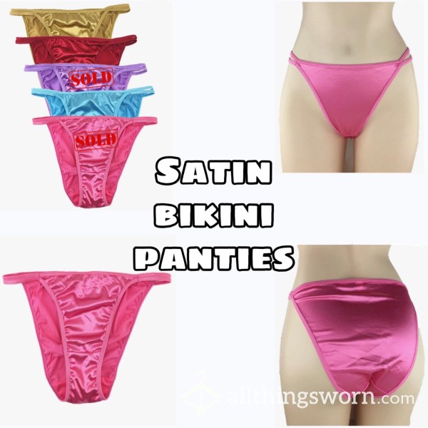 Satin Bikini Panties
