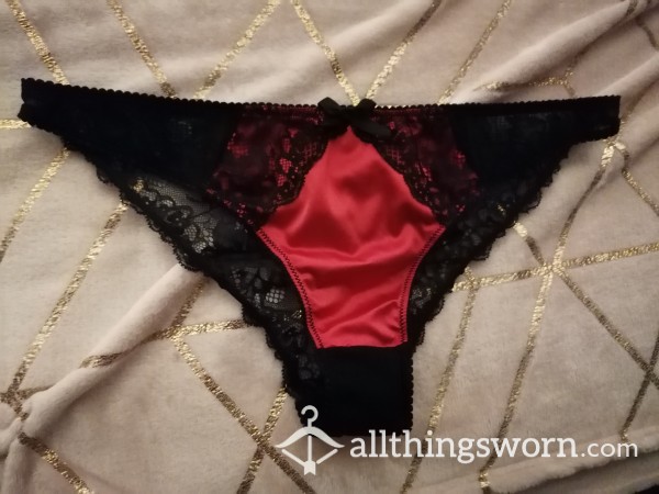 Satin Panties - Only Ever Worn For Special Occasions And Fucking In!