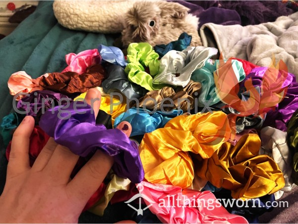 Satin Scrunchies!!  Scented *However* You Wish!  ;)  Xx  Soft, Silky, And Stretchy ;) Xx