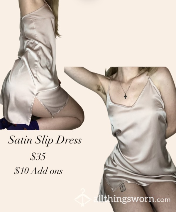 Satin Slip Dress