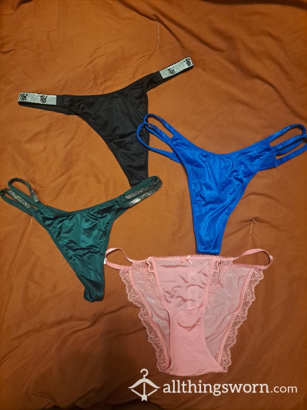 Satin Victoria's Secret Panties/ Thongs 💝