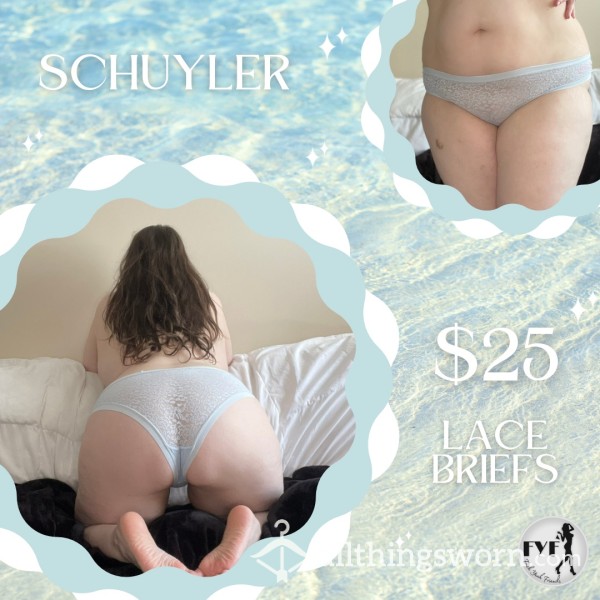 Schuyler - Soft Lace Briefs