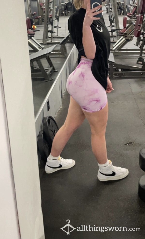 Scrunch Booty Gym Shorts (no Panties)