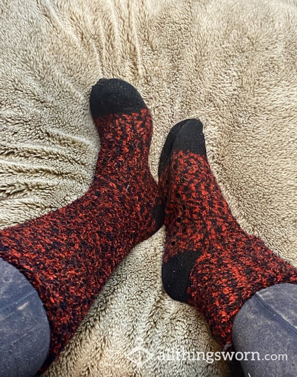 My Ex Gave Me These Fuzzy Socks >:( Plz Take Them