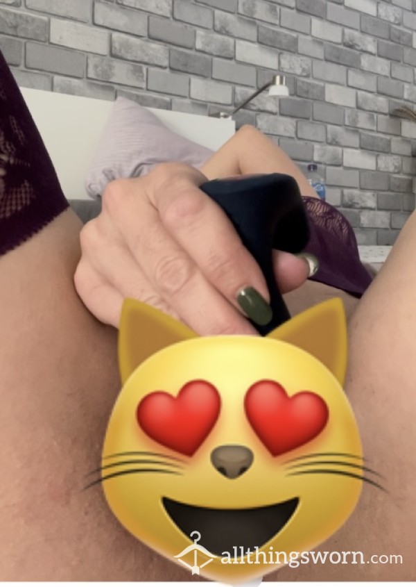 Watch Cum Pour Out My Pussy 💦 Playing With Gspot Vibe & Dildo