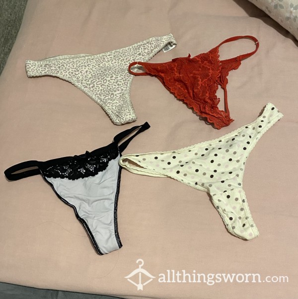 Selection Of Thongs