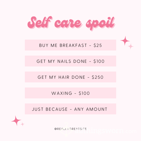 Self Care Spoil