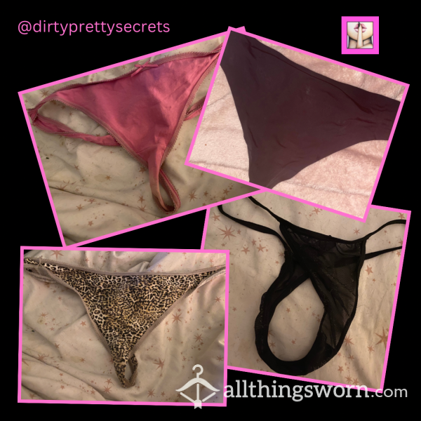 💞 ONLY 2 LEFT 💞 Sellers Choice Dirty Thongs 🩷💞💦