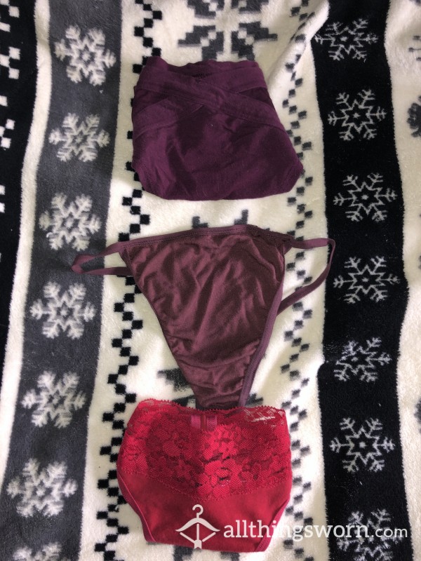 Set Of 3 Panties