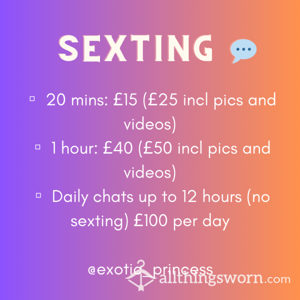 Sexting Sessions 💬