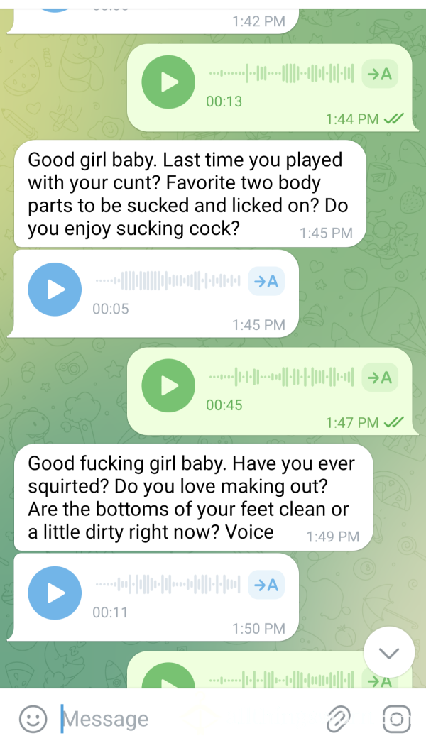 Sexting - Voice Clips