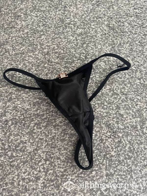 Sexy Black G String Work For 24 Hours