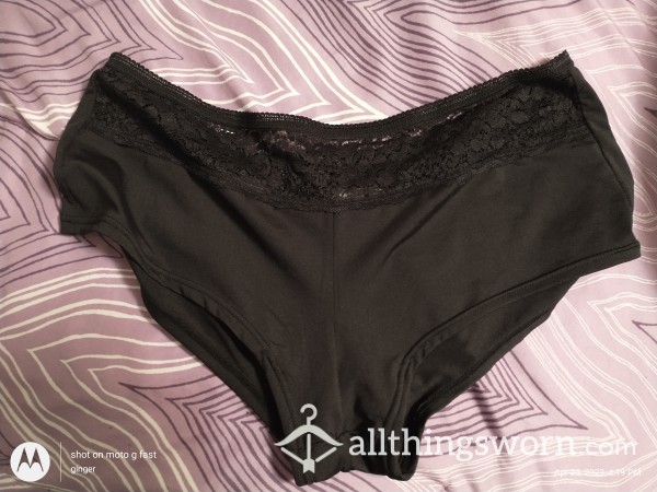 Sexy Black Panties Size 3x