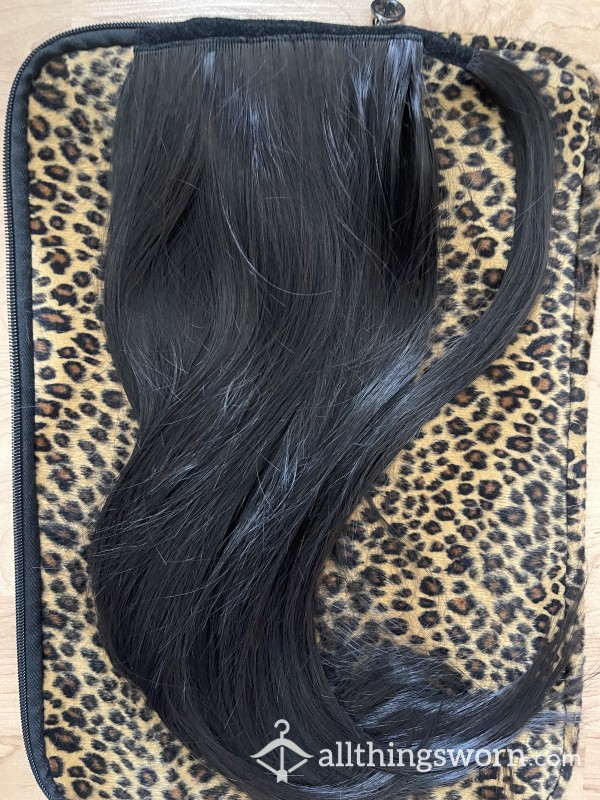 Sexy Black Pony Tail Hair 🖤