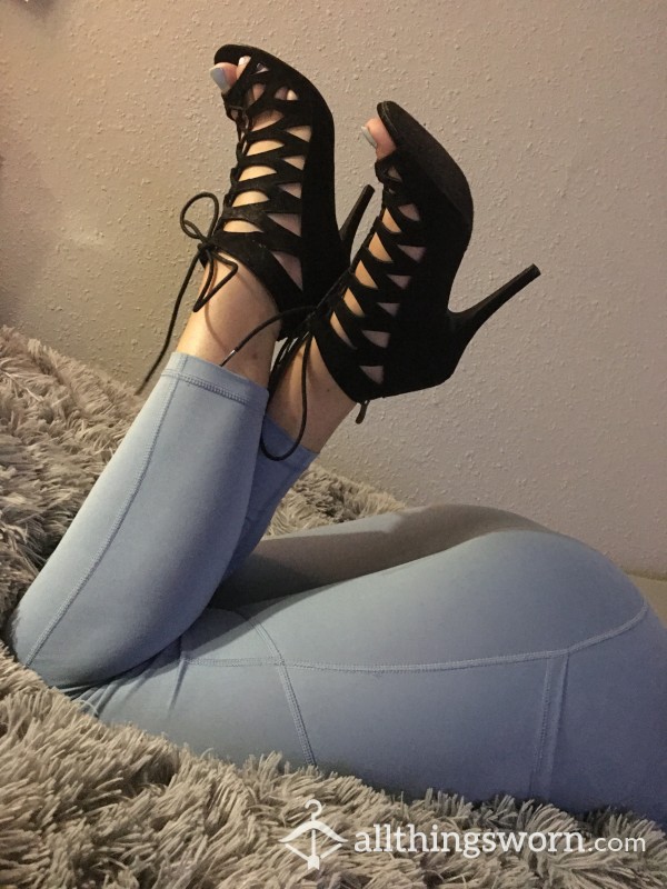 Sexy Black Stiletto Shoes