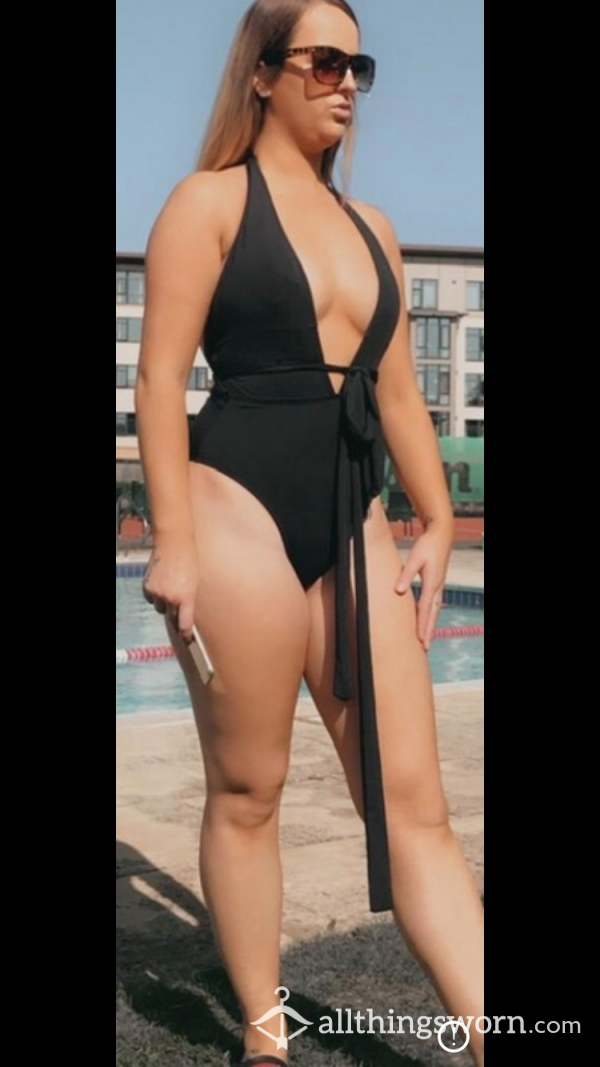 Sexy Black Swim Suit