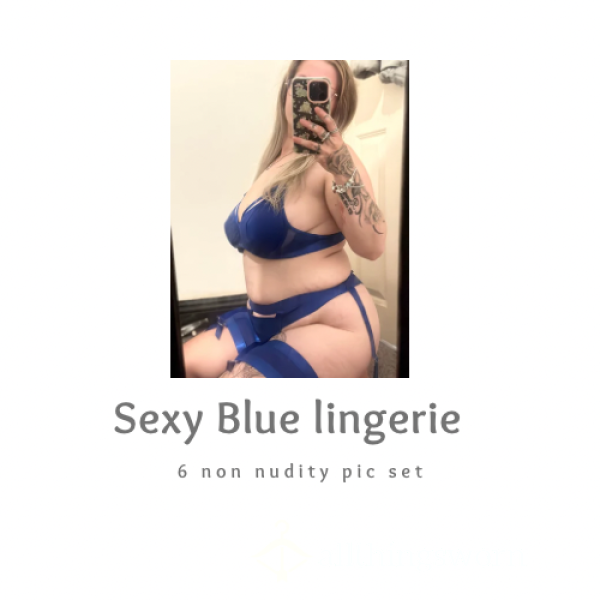 💙 Sexy Blue Lingerie 💙 PRE MADE CONTENT BY YOUR FAVOURITE MILF 😻