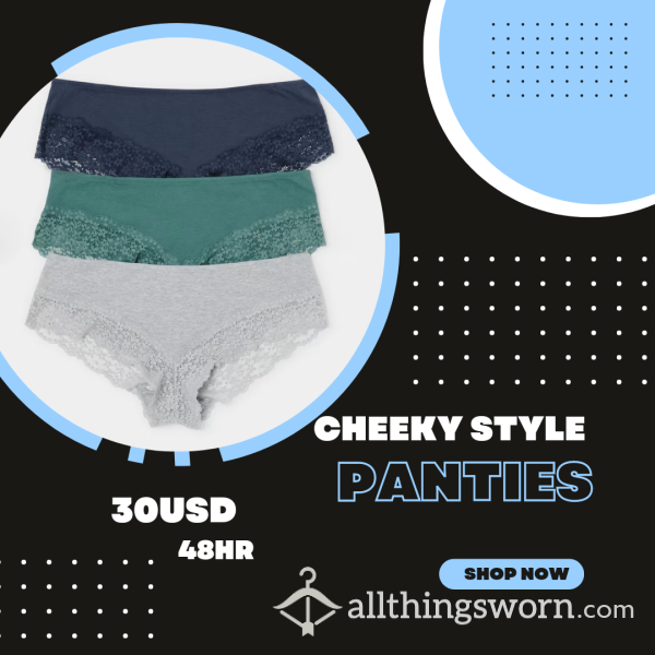 Sexy Cotton Cheeky Style Panties