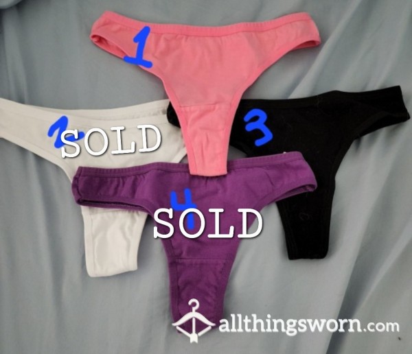 Sexy Cotton Thongs