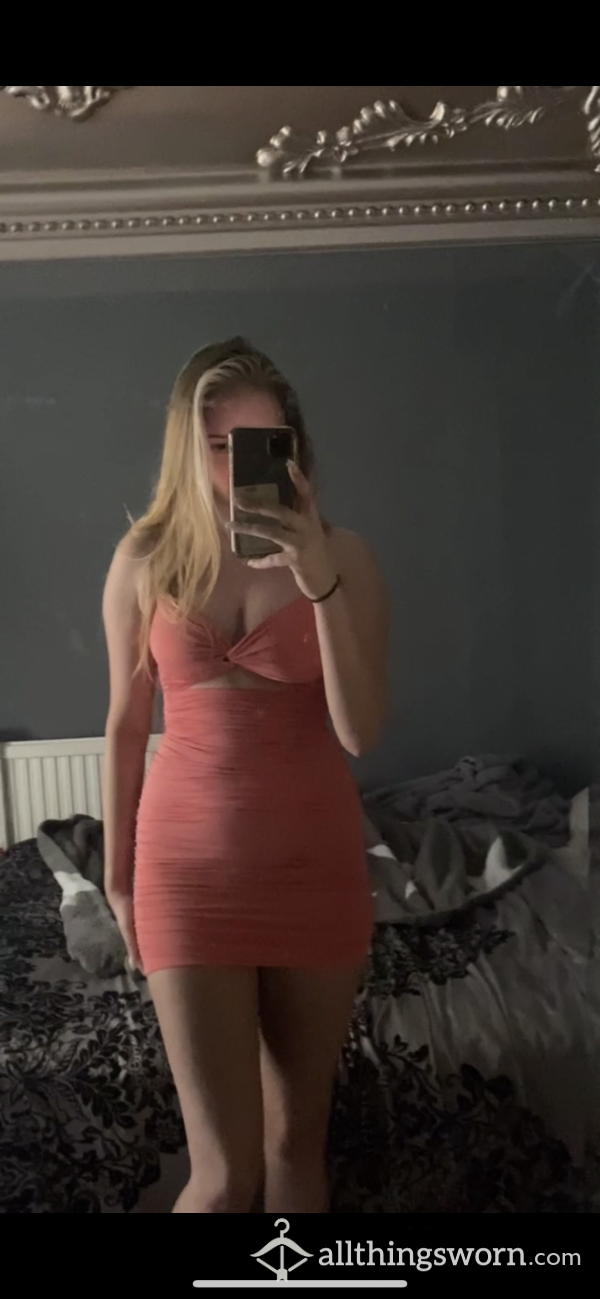 Sexy Dress Worn Without Underwear X