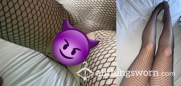 Sexy Fishnet Stocking With Kitty Hole