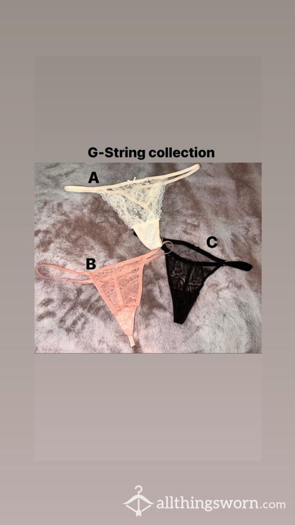 Sexy G-String Back - Includes 24hr Wear