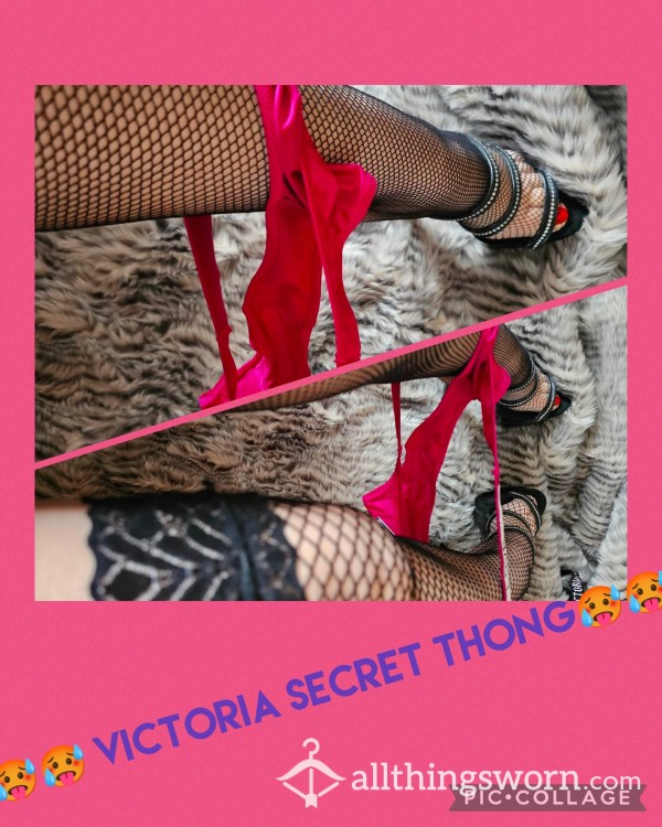 🥵🥵Sexy Hot Pink 🩷 Victoria Secret Sparkly Thong🥵