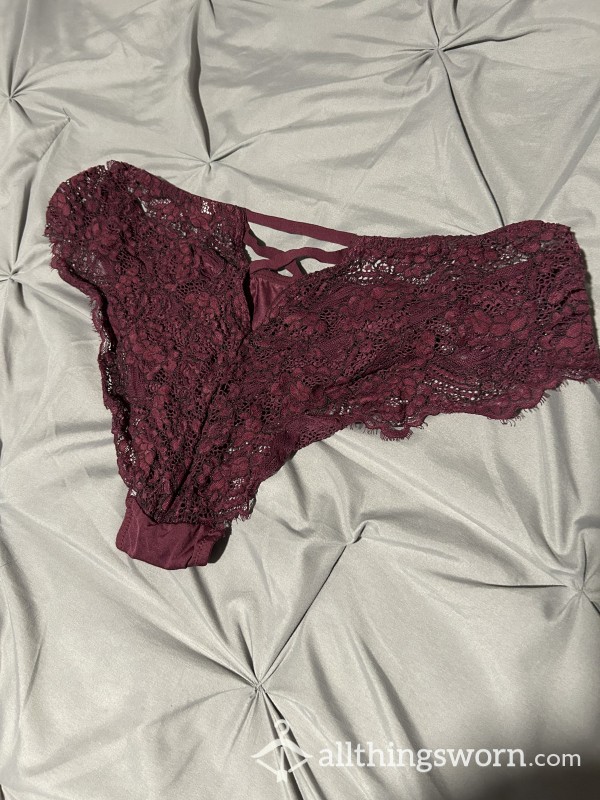 Sexy Lace Mauve Panties