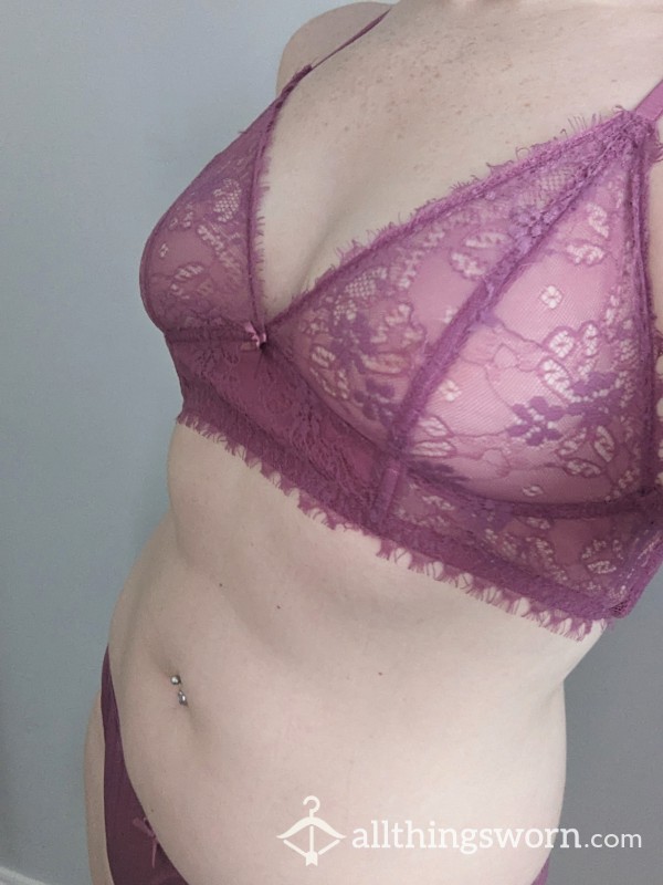 Sexy Lace See Through Monsoon Bralette S/M