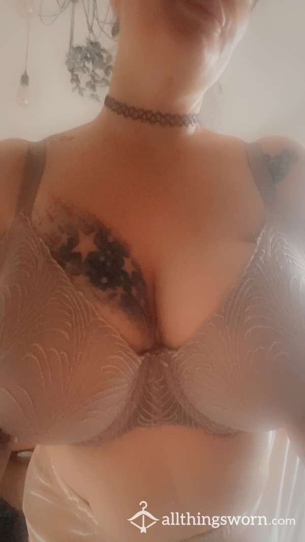 Sexy Nude Lace Bra Size 38G