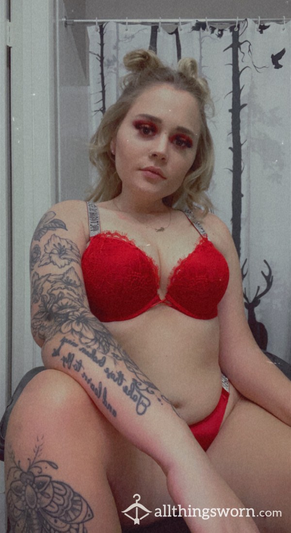 Sexy Red Bra