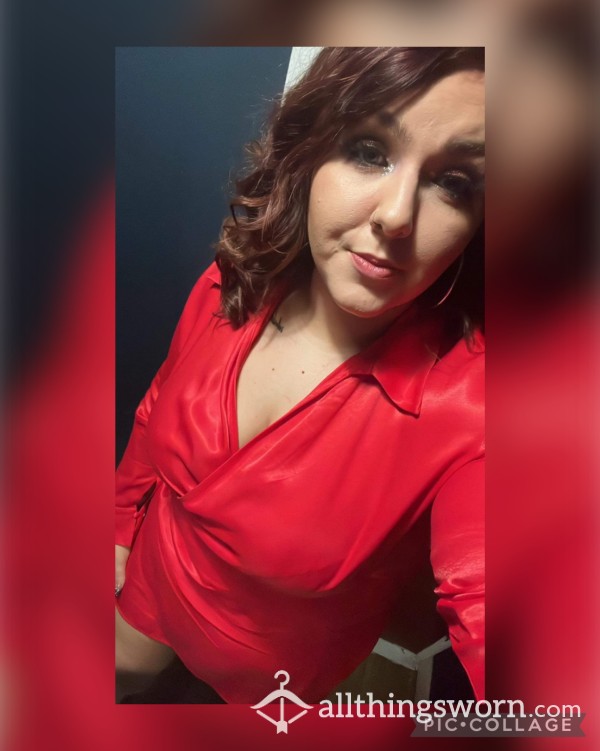 Sexy Red Dress Hasn’t Been Washed