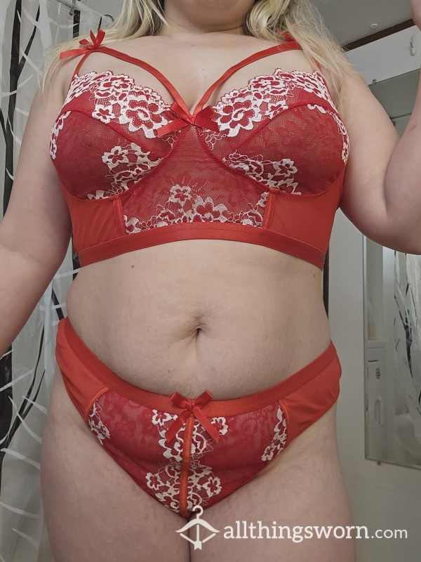 Sexy Red Floral