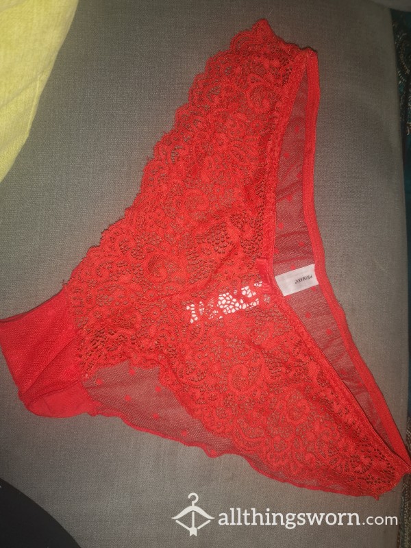 Sexy Red Knickers For My Slave