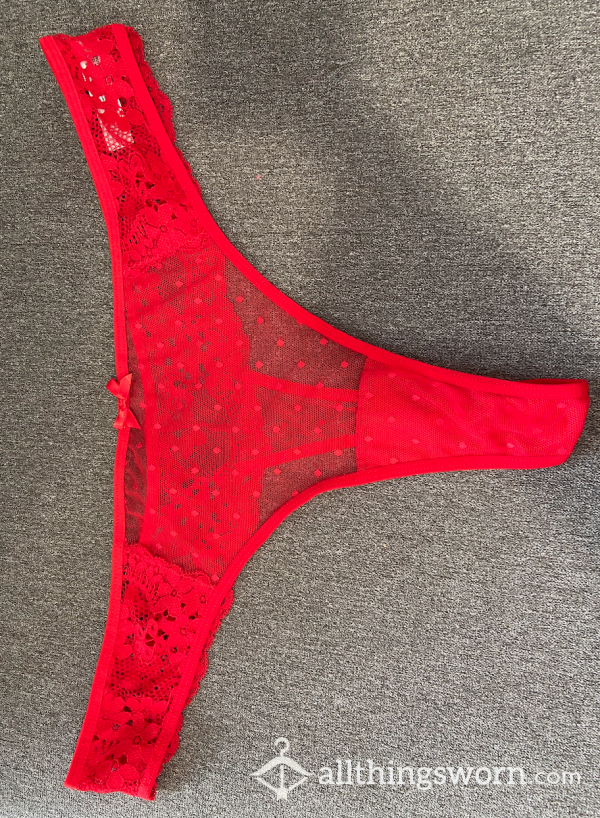 Sexy Red Thong