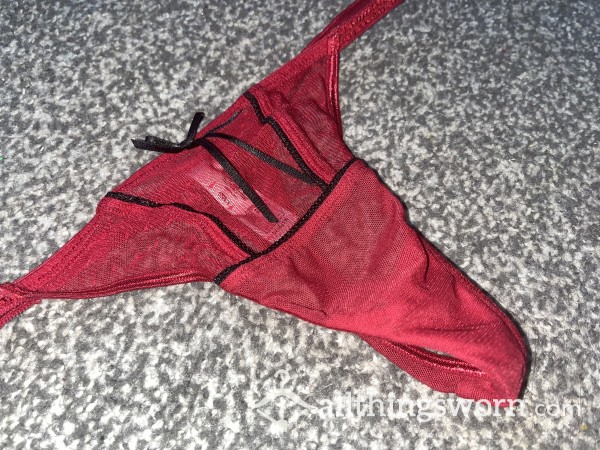 Sexy Red Thongs
