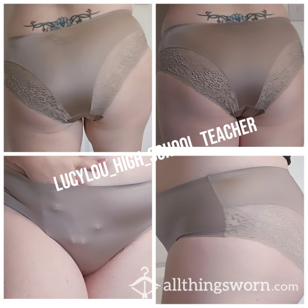 Sexy Satin 3days Worn Strong Scented Gusset Panties
